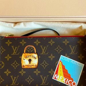 Louis Vuitton World tour Wristlet